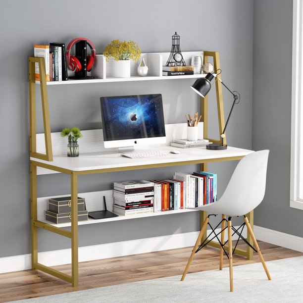 AJAX Bedroom Office Computer Work Desk Organizer Table - waseeh.com