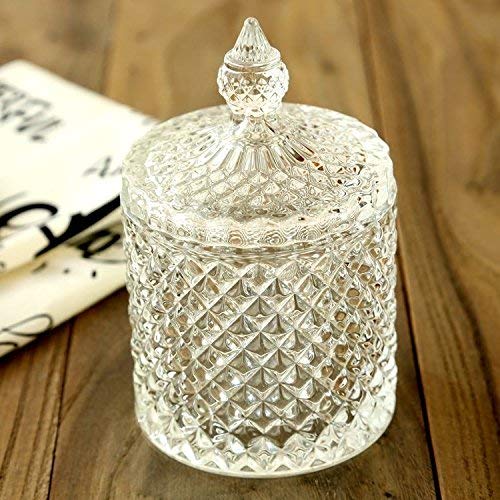 DELISOGA Aesthetic Crystal Storage Jar - waseeh.com