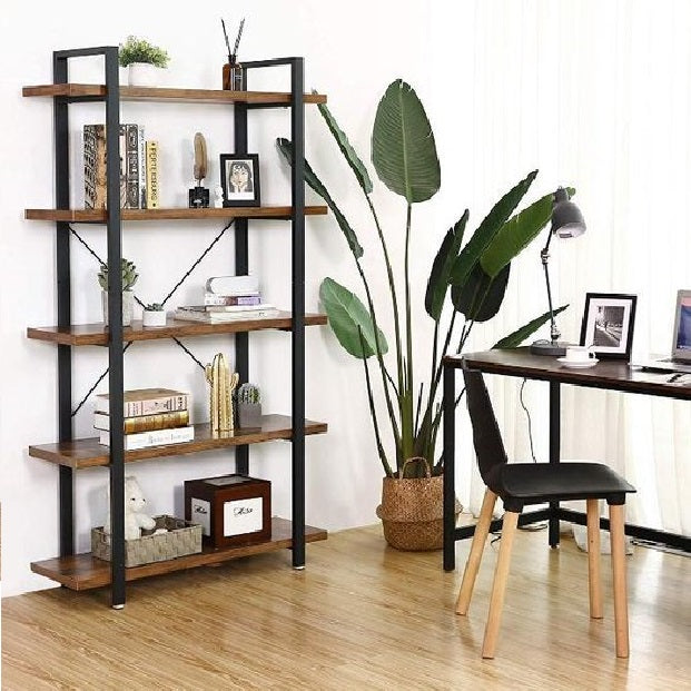 Morton Bookcase Storage Organizer Rack - waseeh.com