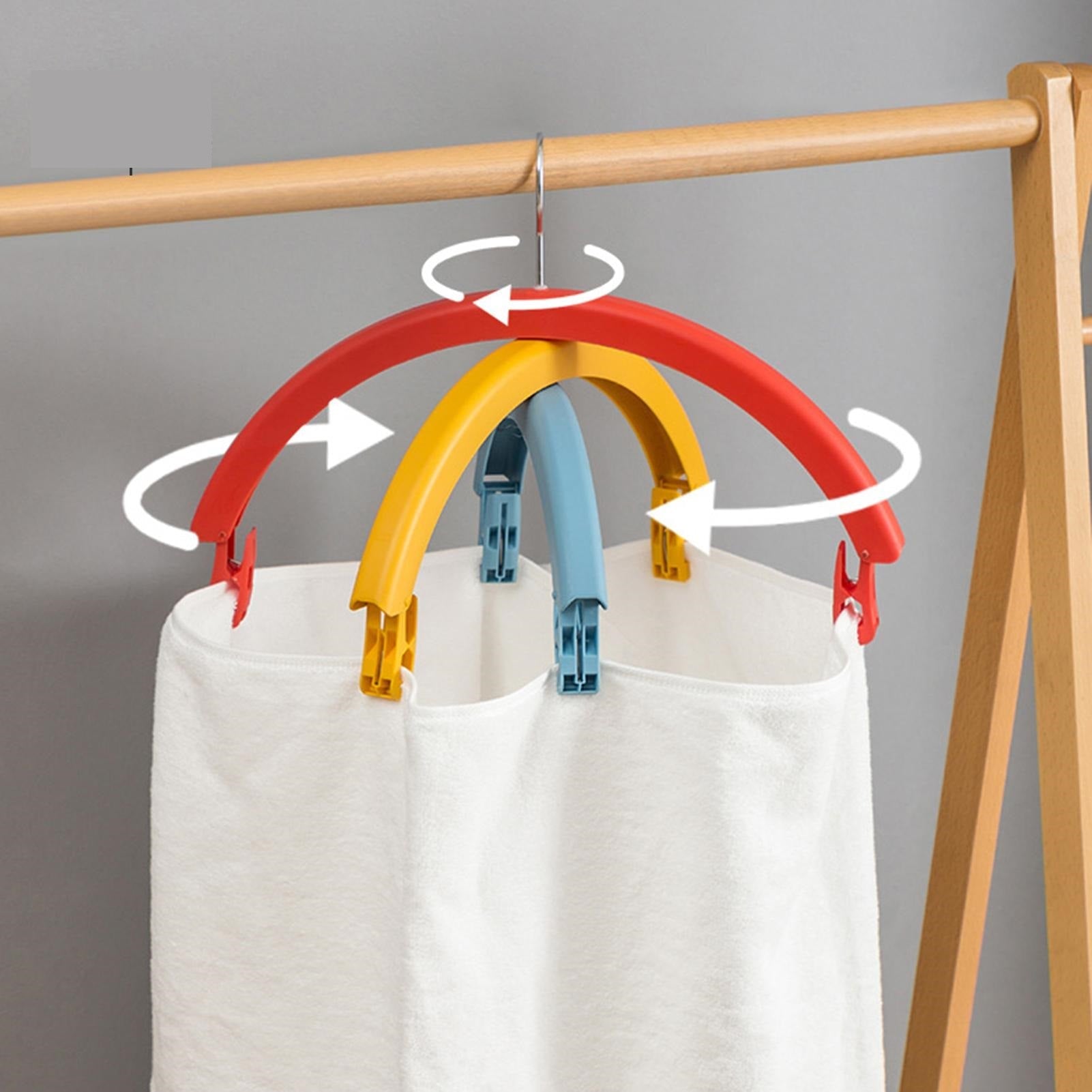 Rainbow Rotating Hanger (3pcs) - waseeh.com