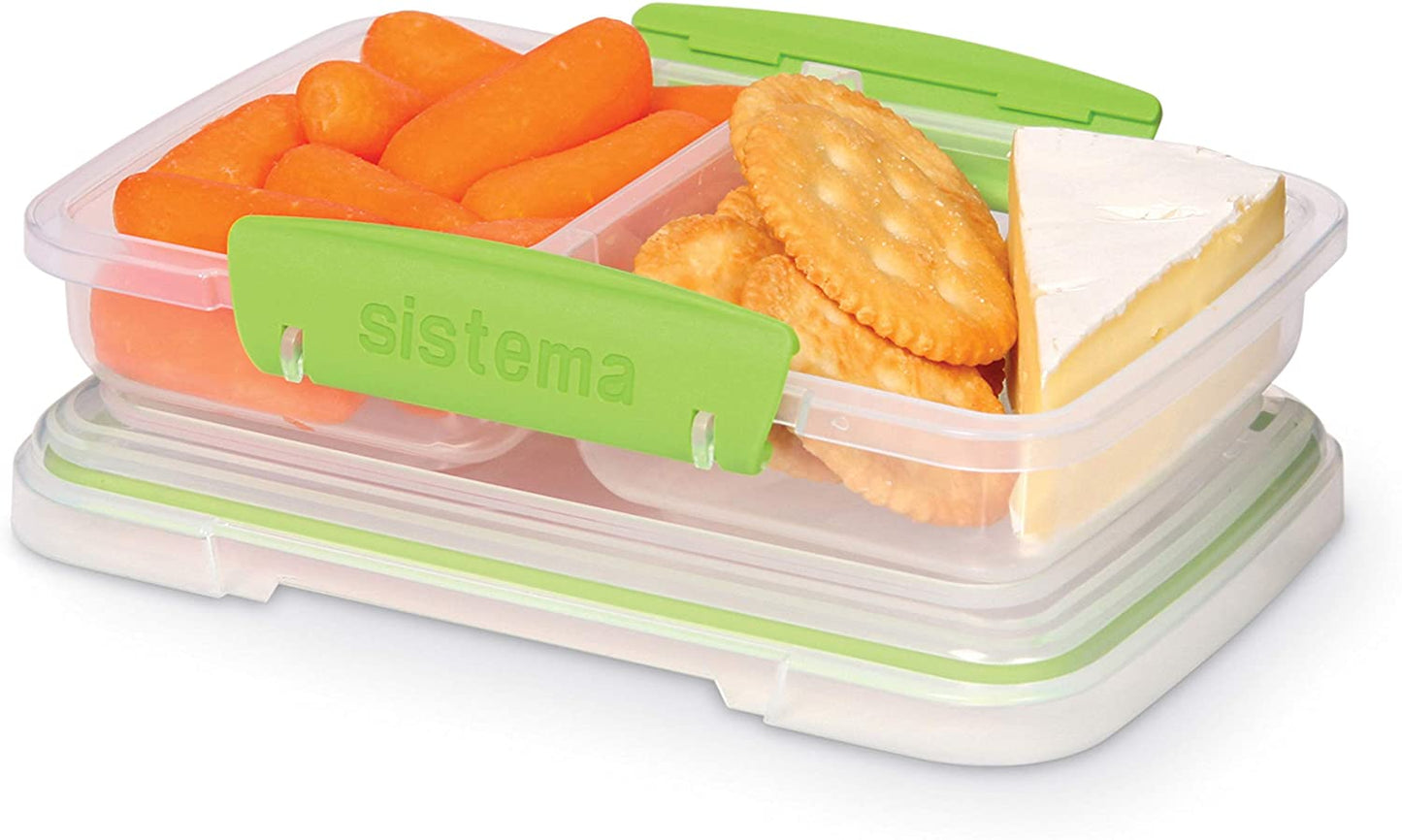 To Go Split Compartment Box (350 mL) - waseeh.com