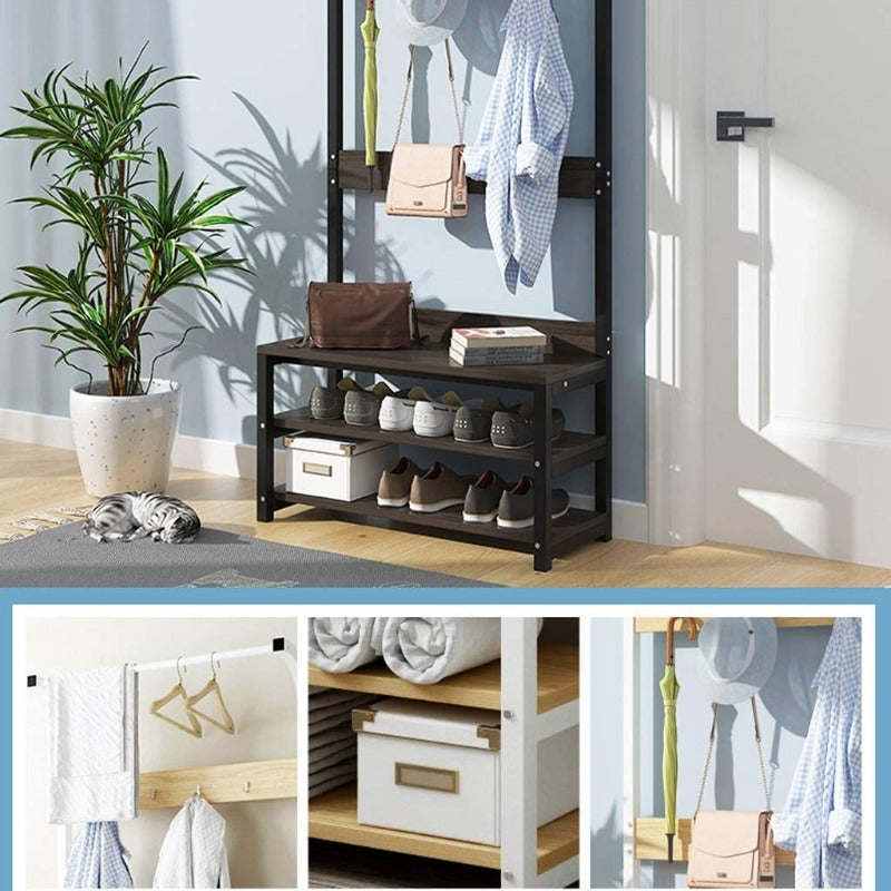 Modern Storage Cloth Shoe Coat Organizer Rack - waseeh.com