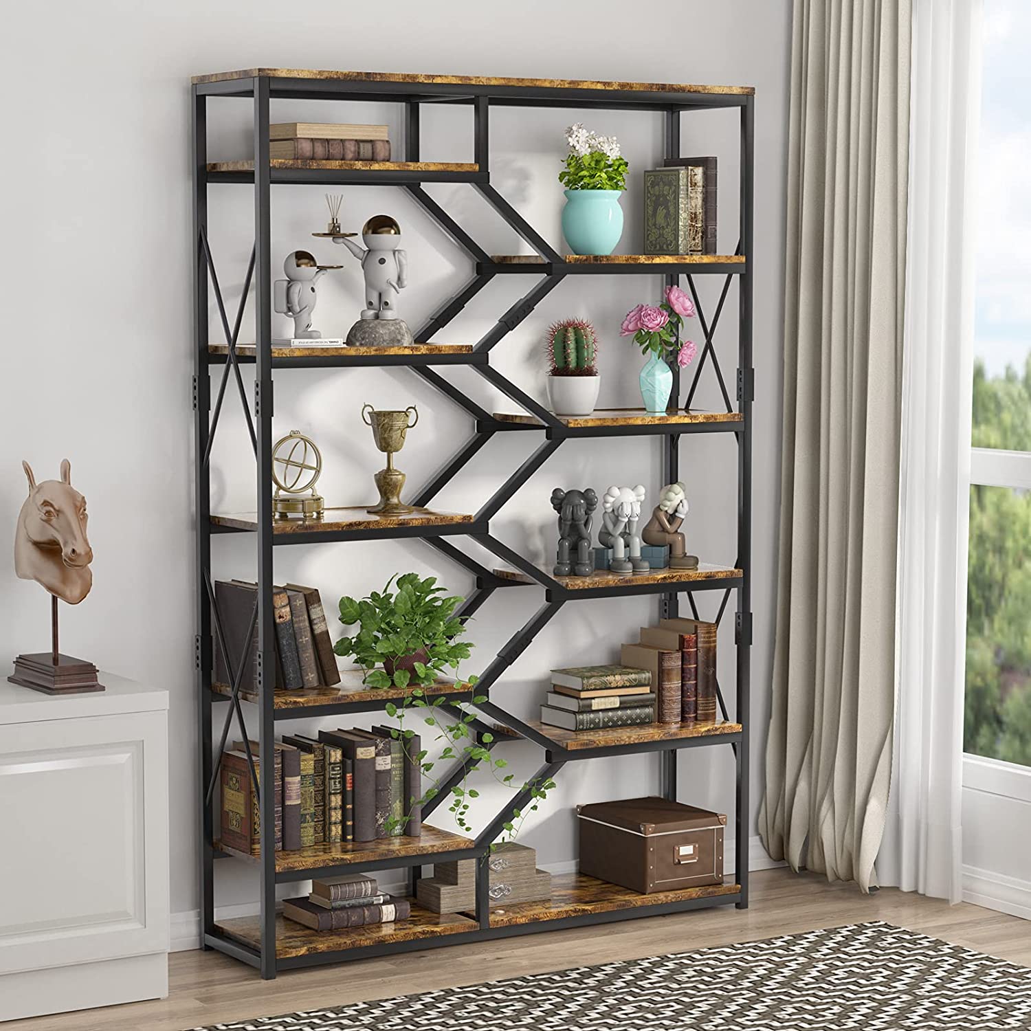 PAKASEPT Bookcase Shelve Organizer Decor Rack - waseeh.com