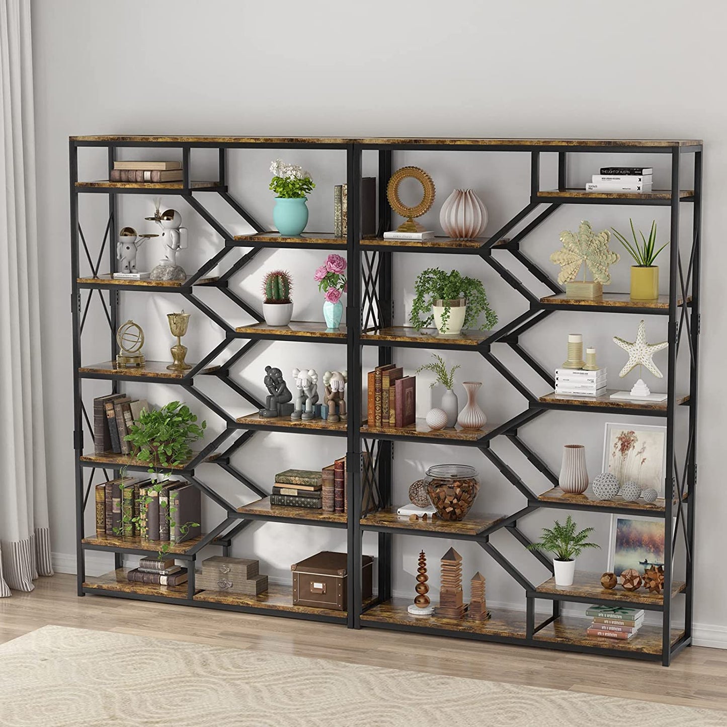 PAKASEPT Bookcase Shelve Organizer Decor Rack - waseeh.com