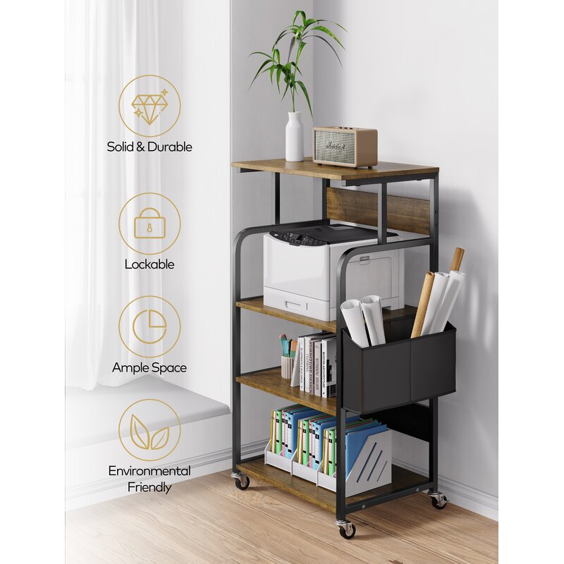 Federico Kitchen Moving Trolley Rack - waseeh.com