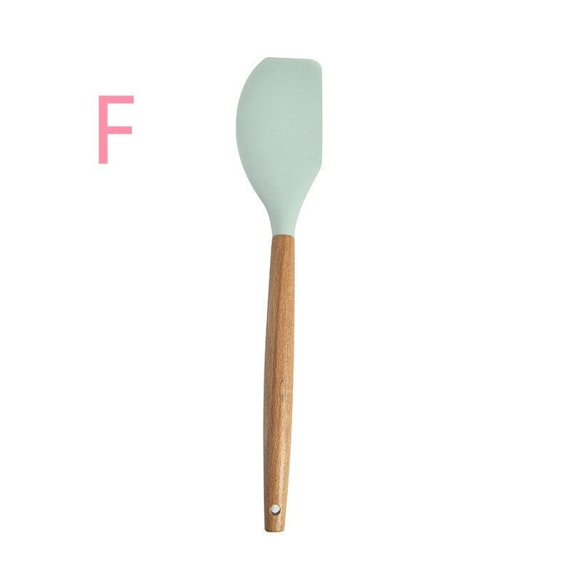 Skyish Silicone Kitchen Spoons - waseeh.com