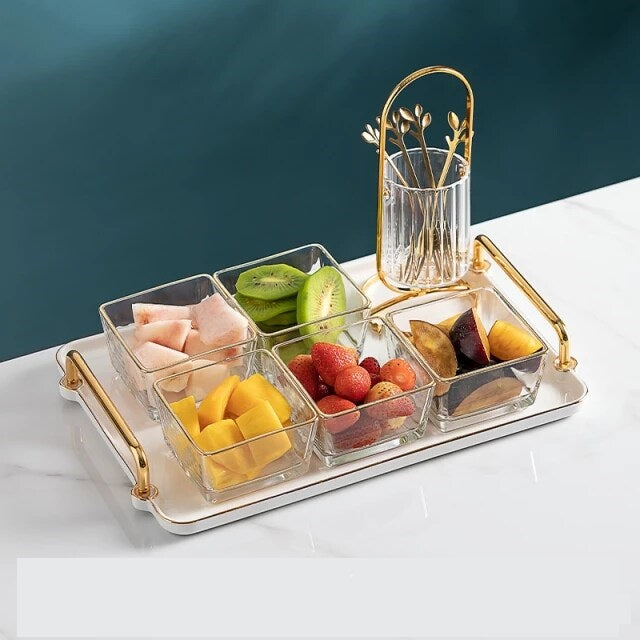 Nordic Food Snack Serving Tray - waseeh.com