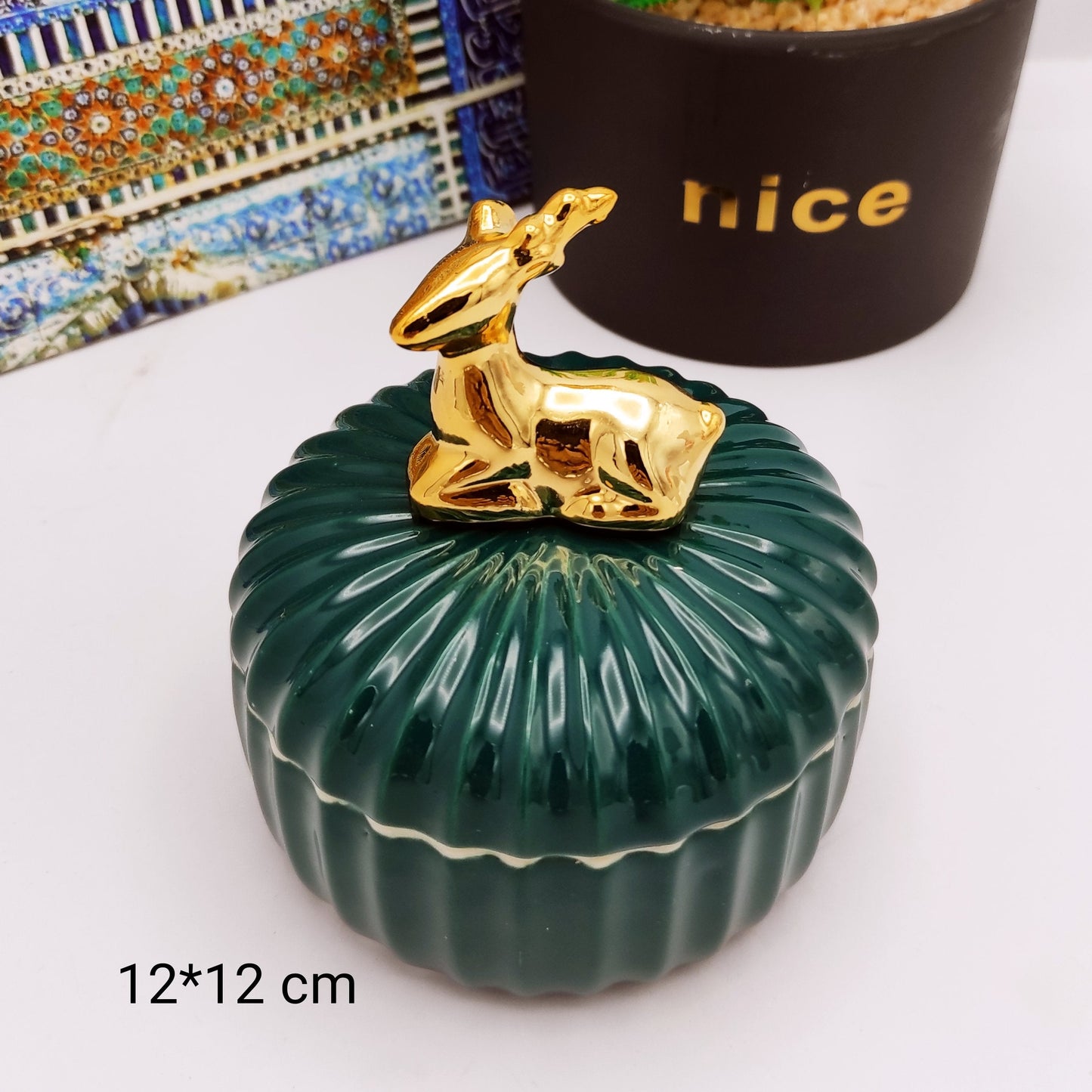 Deer Candy jar - waseeh.com