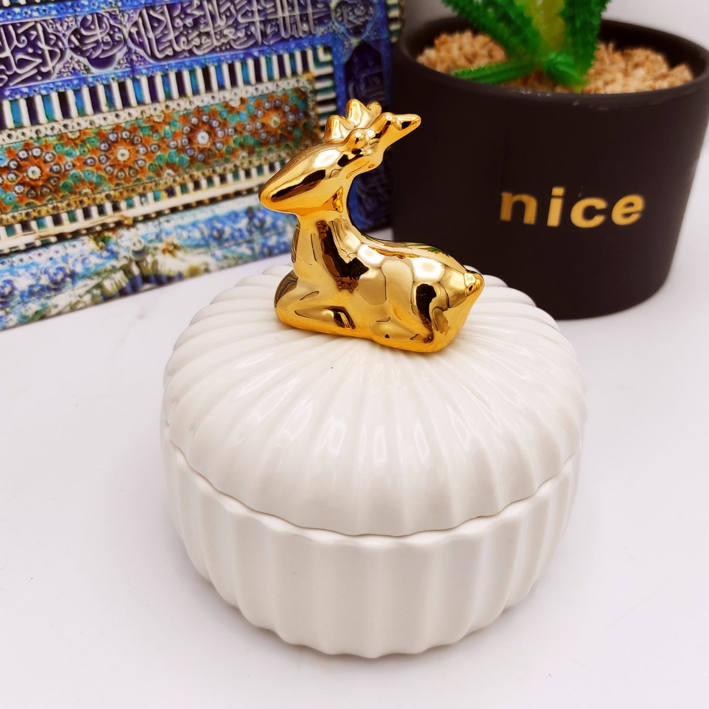 Deer Candy jar - waseeh.com