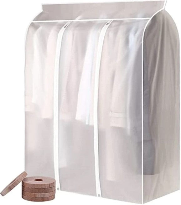 Dustproof Hanging Clothes Bag (Pack of 2) - waseeh.com