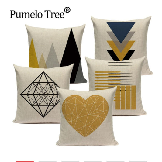 Pumelo Tribe Cushion Covers (Pack of 5) - waseeh.com