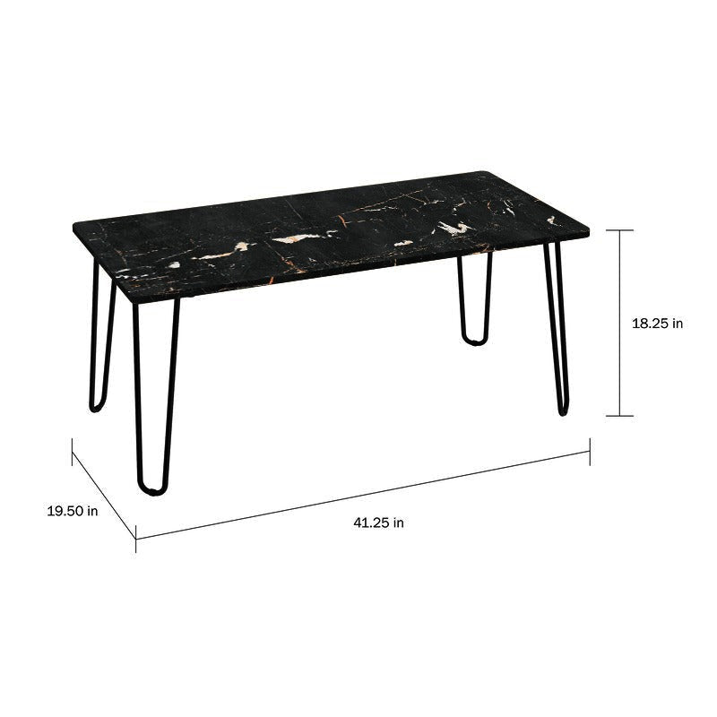 Revoli Living Lounge Center Side Hairpin Side Table - waseeh.com