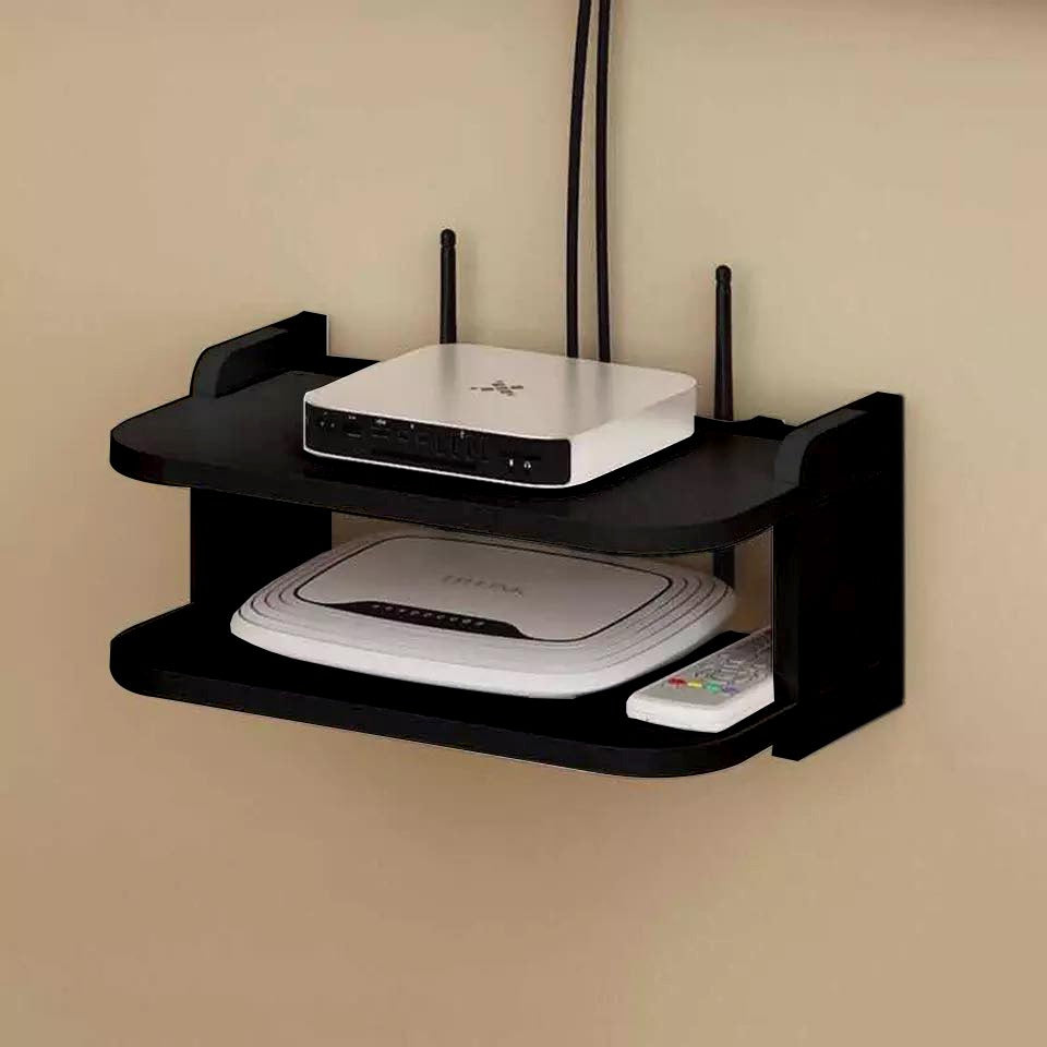 Floating Wifi Lounge Living Room Organizer Shelve - waseeh.com