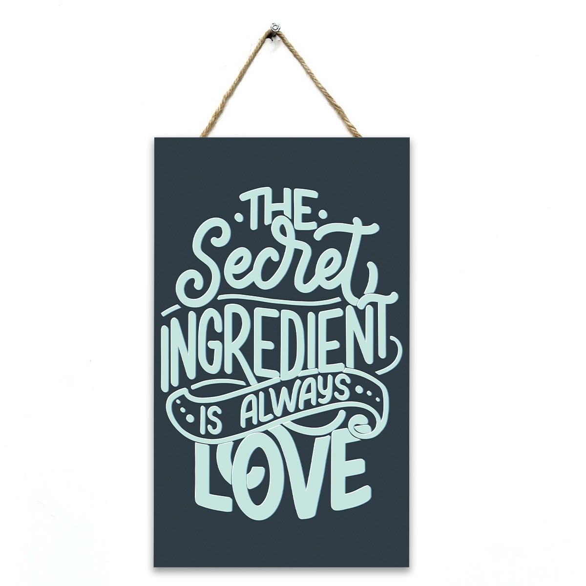 Wall "Secret Ingredient" Caption Decor - waseeh.com