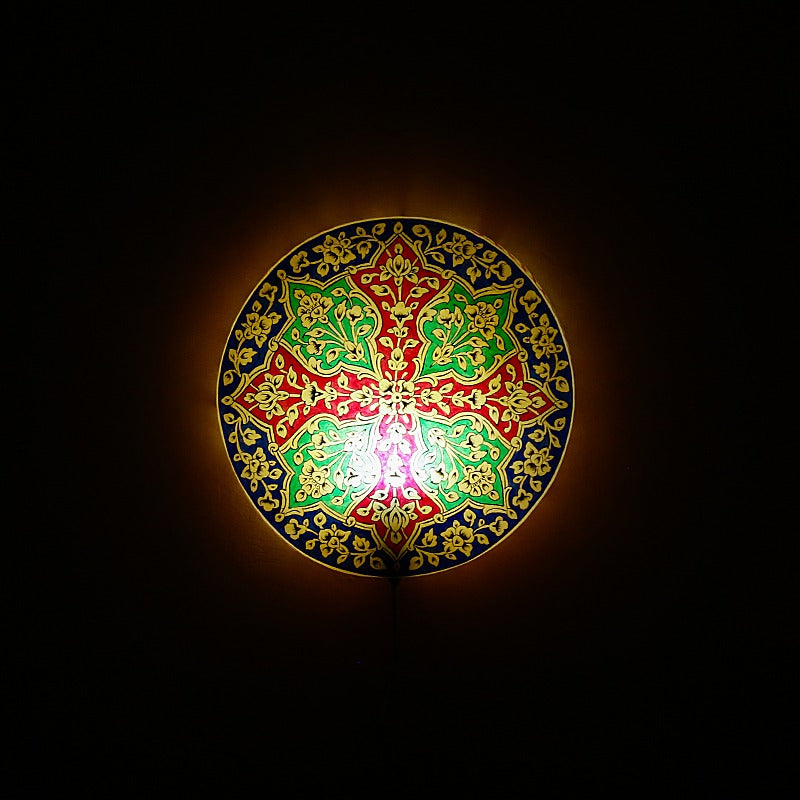 Heritage Painted Wall Lamps (Large) - waseeh.com