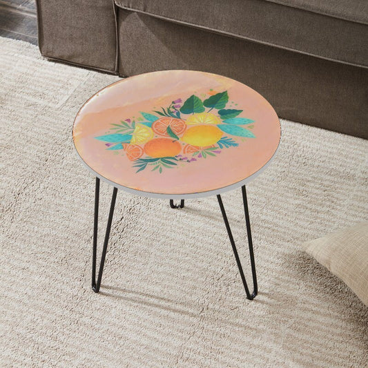 Lemon Leez Living Lounge Bedroom Hairpin Center Side Table - waseeh.com