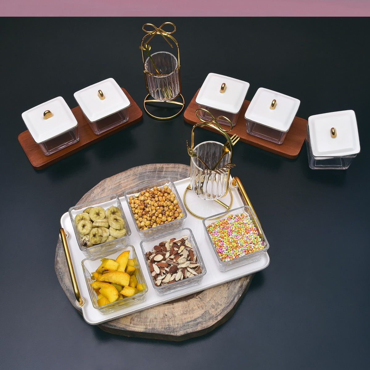 Nordic Food Snack Serving Tray - waseeh.com