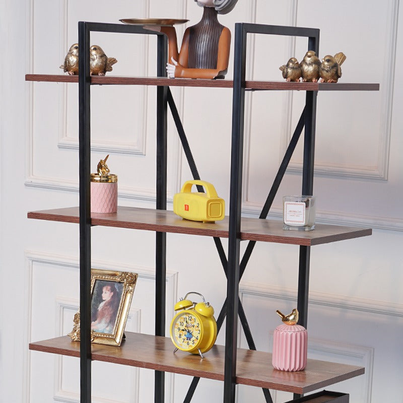 Lindos Living Drawing Room Bookcase Shelve Organizer Decor Rack - waseeh.com