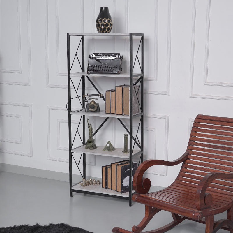 Vicarage Living Room Bookcase Organizer Storage Rack - waseeh.com