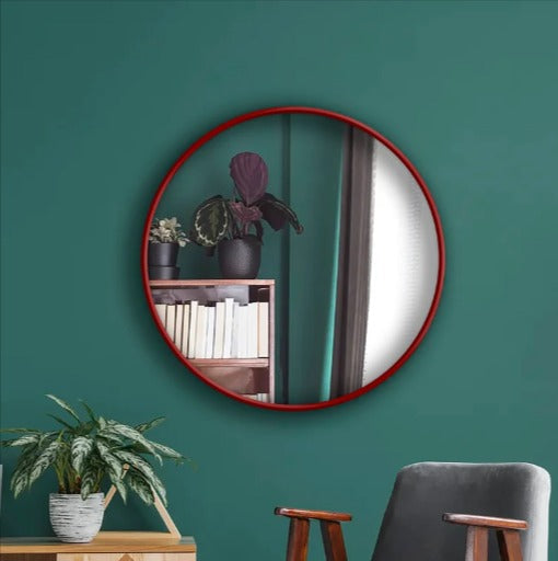 Asmiro Wall Hanging Round Mirror Decor - waseeh.com