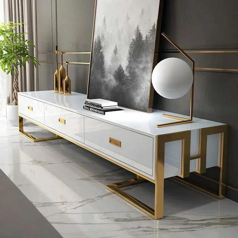 Inclination Rectangular Living Lounge Bedroom LED Wall Console Table - waseeh.com