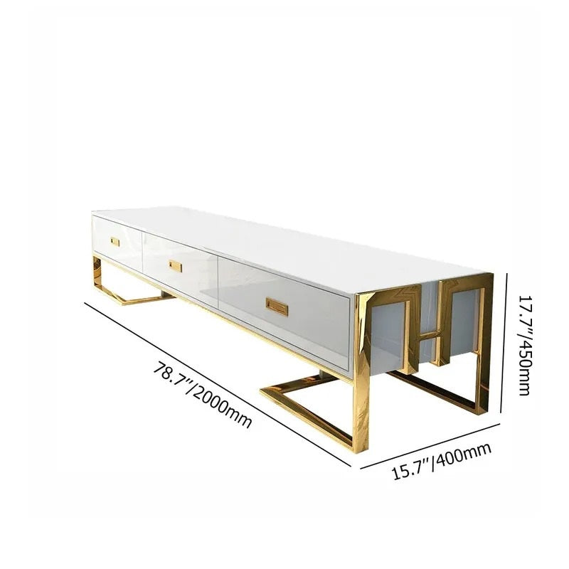 Inclination Rectangular Living Lounge Bedroom LED Wall Console Table - waseeh.com