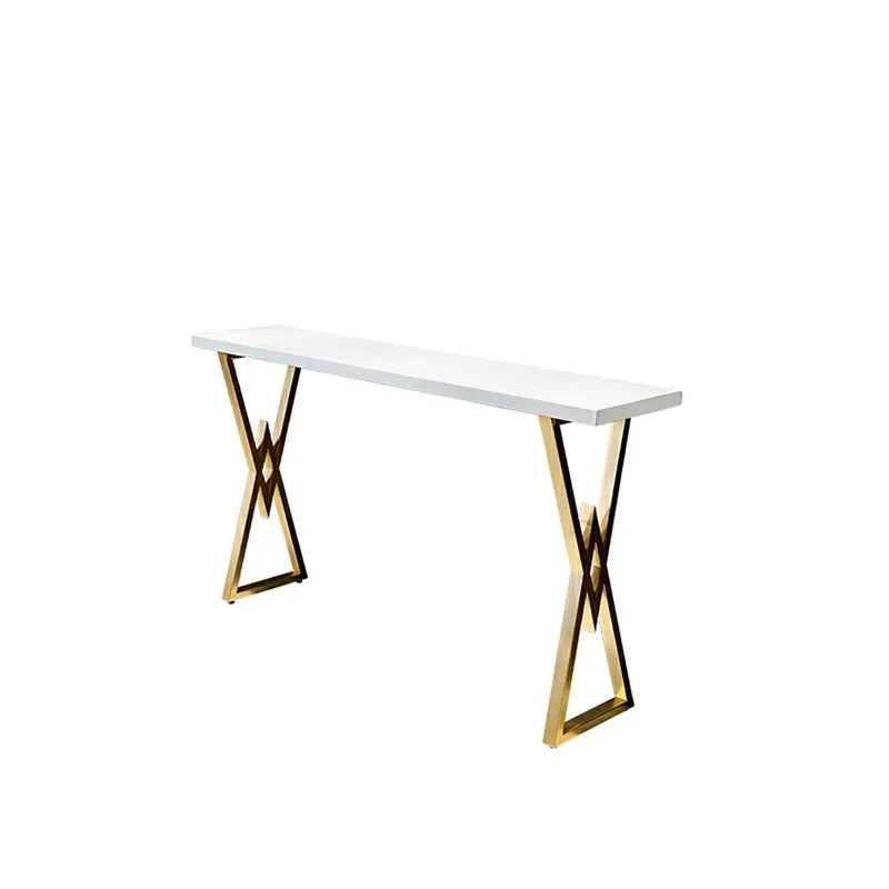 Spurious Living Lounge Drawing Room Breakfast LED Console Table - waseeh.com