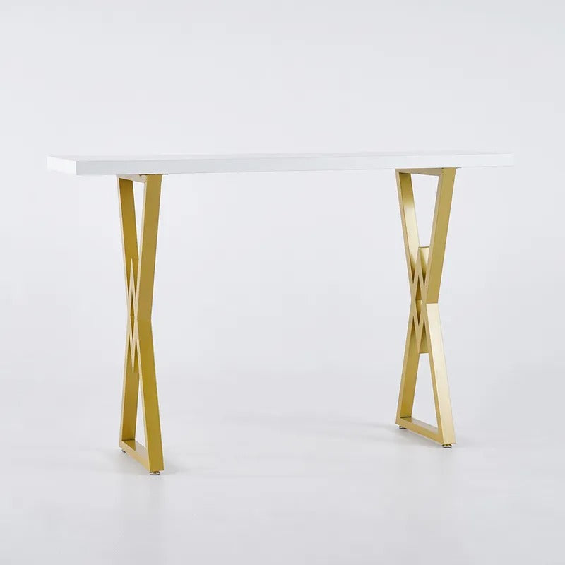 Spurious Living Lounge Drawing Room Breakfast LED Console Table - waseeh.com