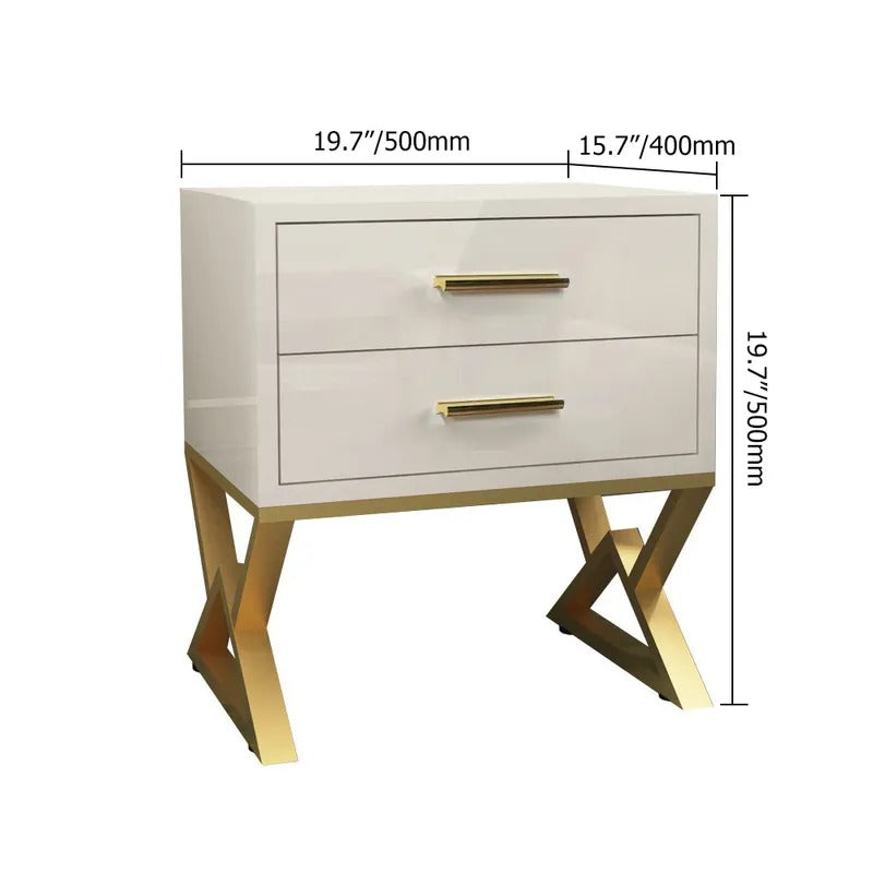 Nugatory Bedroom Lamp Organizer Drawer Side Table - waseeh.com