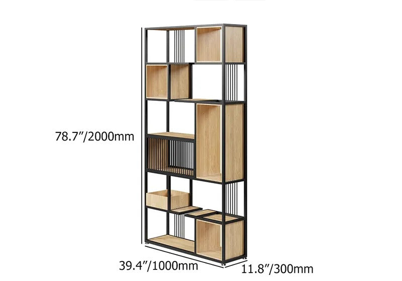 Congruous Lounge Living Room Bookcase Organizer Storage Rack - waseeh.com