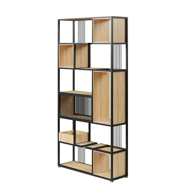 Congruous Lounge Living Room Bookcase Organizer Storage Rack - waseeh.com