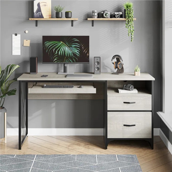 Labelle Living Room Office Work Station Organizer Drawer Desk Table - waseeh.com