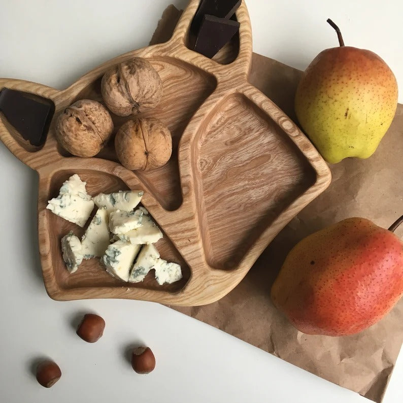 Fox Wooden Kitchen Serving Tray - waseeh.com