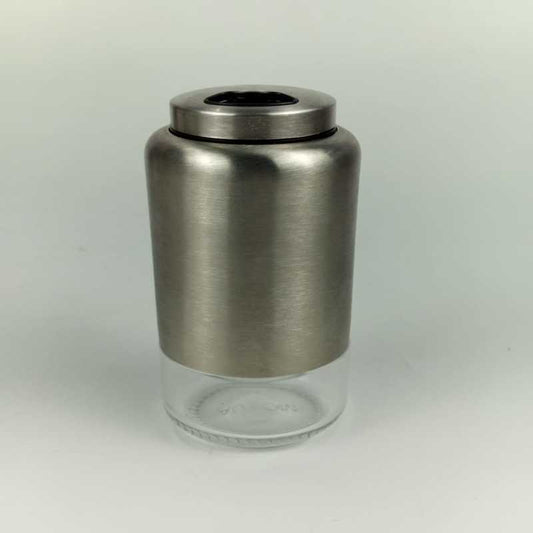Salt and Pepper Set (Steel Glass) - waseeh.com