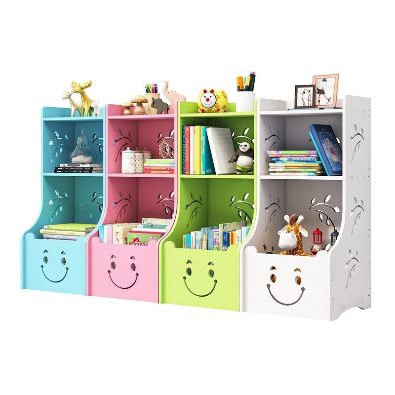 Childrens Bookcase Shelve Bedroom Organizer Storage Rack - waseeh.com