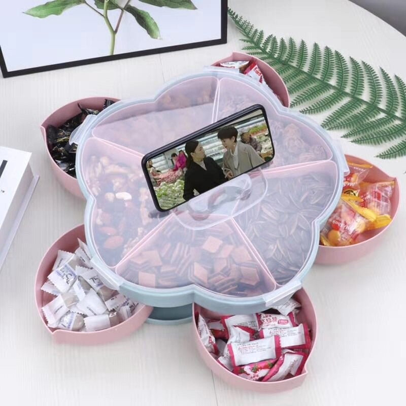 Transy Blossom Dry Fruit Tray - waseeh.com