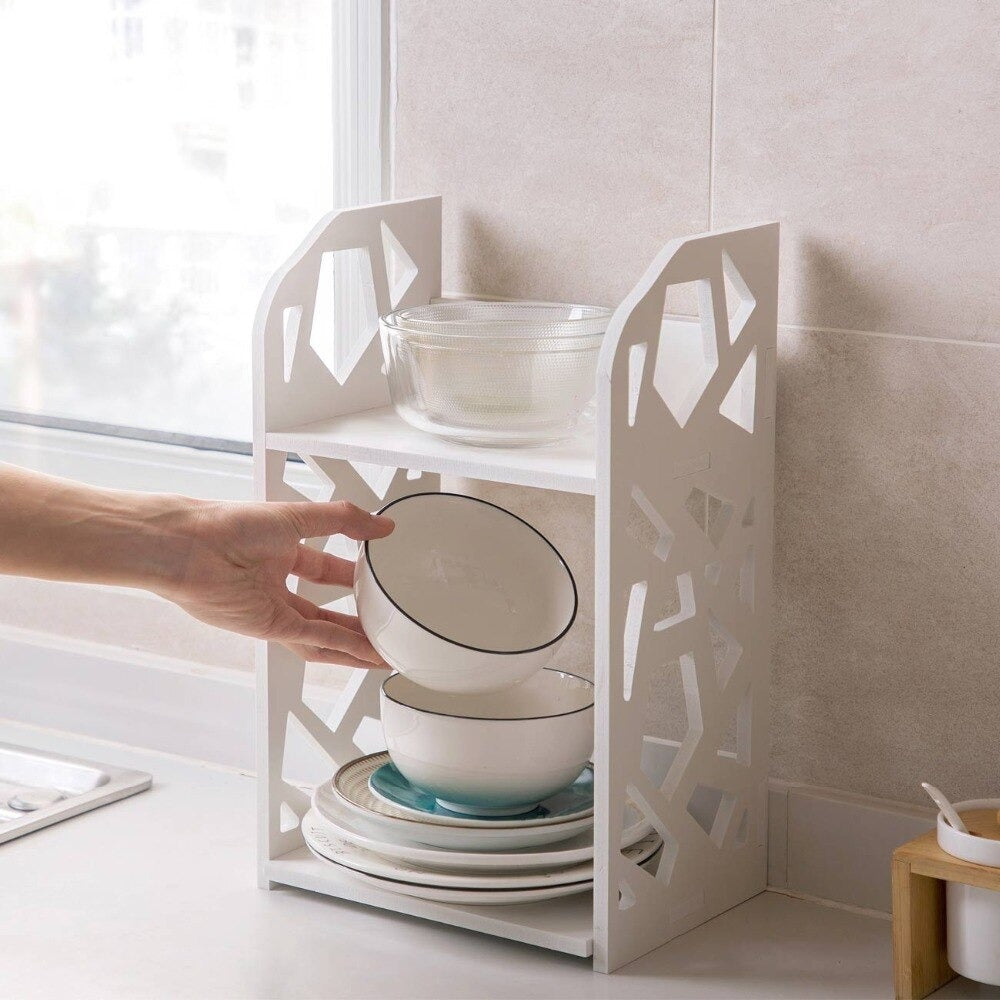 Tanterhouse Kitchen Bathroom Storage Organizer Rack - waseeh.com