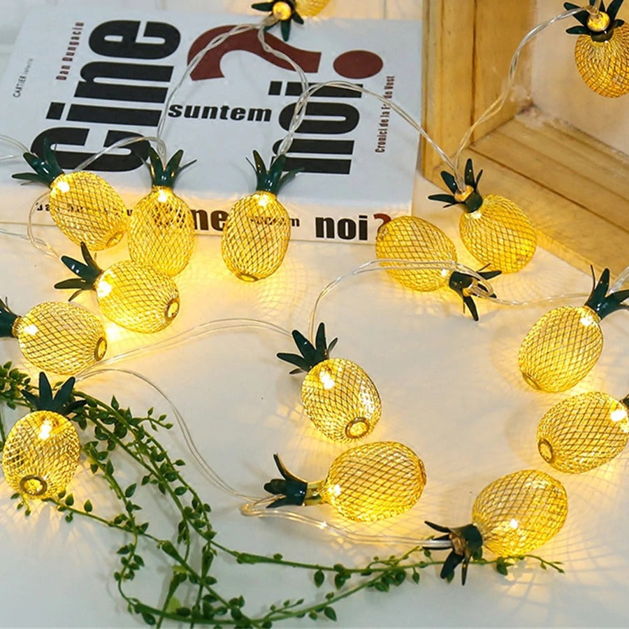 Sparkling Pineapple String Lights - waseeh.com