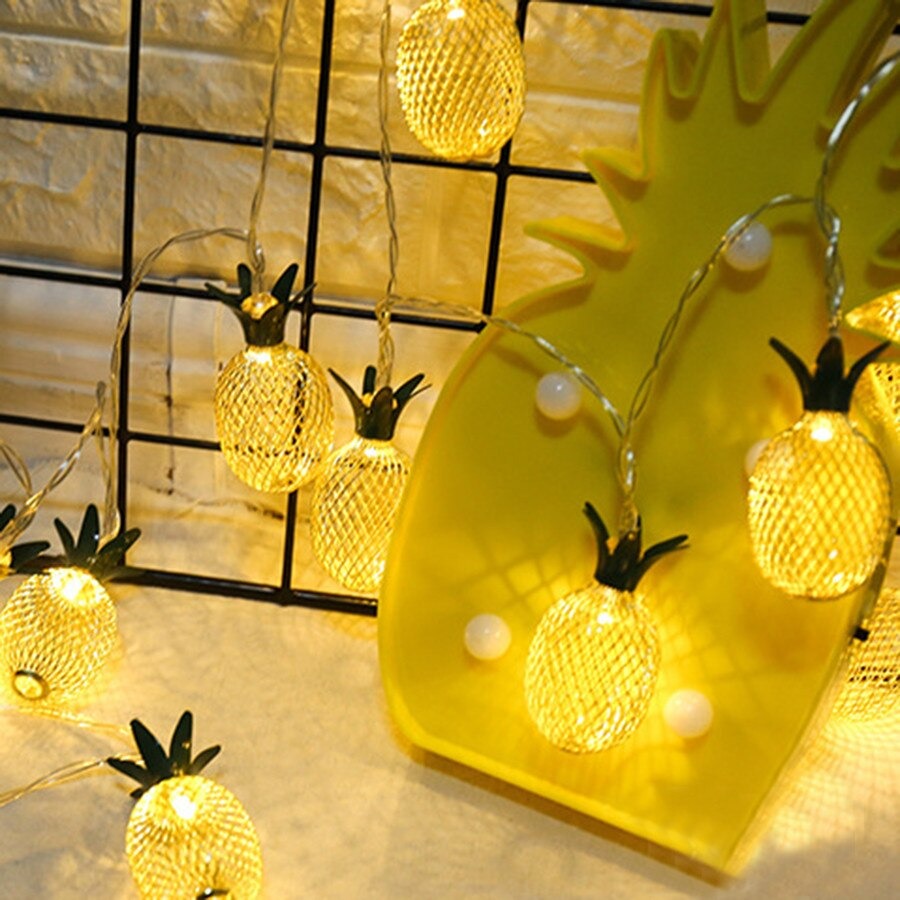 Sparkling Pineapple String Lights - waseeh.com