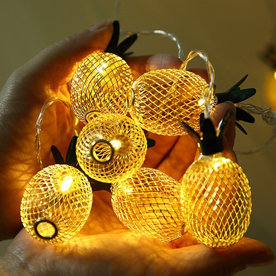 Sparkling Pineapple String Lights - waseeh.com